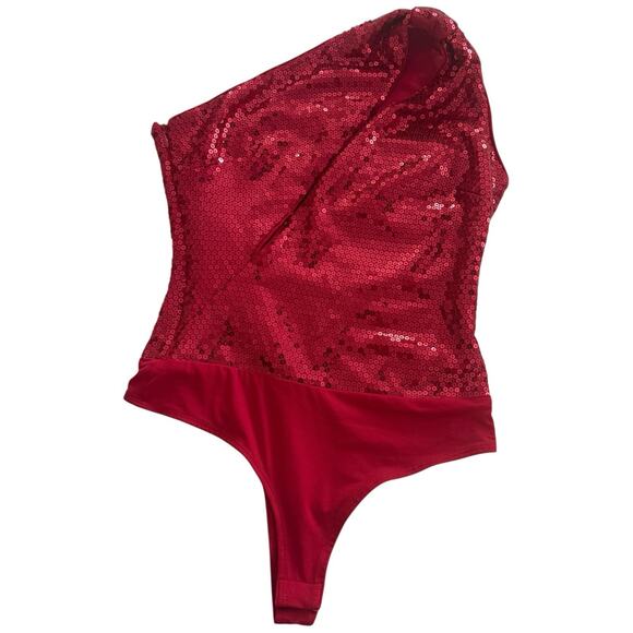 Lovers + Friends Moulin Bodysuit In Red Size XXS - Picture 4 of 15